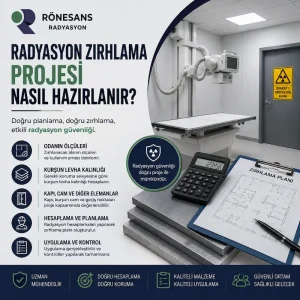 Radyasyon zırhlama projesi hazırlama aşamaları