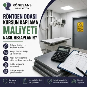 Röntgen odası kurşun kaplama maliyeti hesaplama